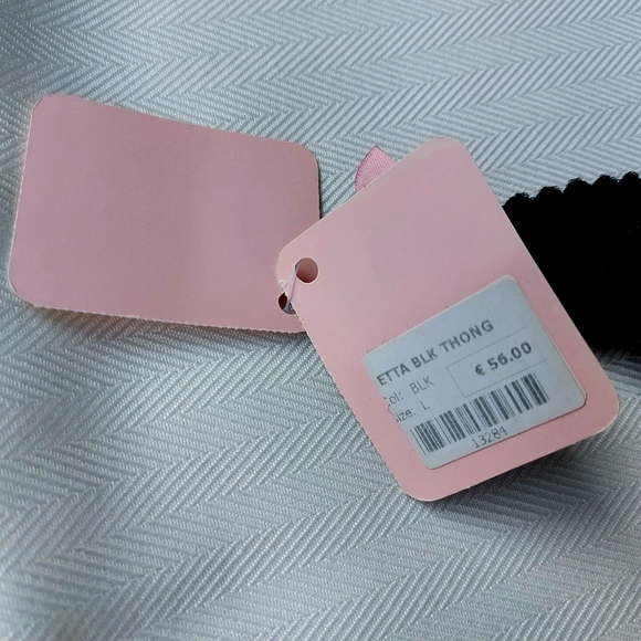 Agent Provocateur Black Green Knickers Forever Thong L Large - Picture 13 of 16